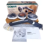 Conair WM40HS Body Benefits Therapy Wand Massager With Heat & Attachments. Fixed Price $37.49.