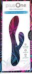 Plus One Dual Vibrating Massager Passion Pink 6704. Fixed Price $20.00.