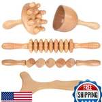 Komogir Wood Therapy 5-IN-1 Lymphatic Drainage Massage Tools Maderoterapia Kit. Fixed Price $52.56.