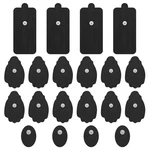 Tens Unit Electrode Pads Nursal 20 Pack 3.5MM Snap Ems Replacement Black. Fixed Price $17.73.