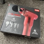 Brand New Big Red Itek Percussive Massager Muscle Treatment. 6 Speed 4 Heads.. Fixed Price $21.00.