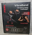 Fitrx 8973 Vibraband Back Massager, Black, Free Shipping. Fixed Price $44.99.