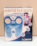 Conair Foot Pedicure Spa With Waterfall Lights And Bubbles Blue Nib. Fixed Price $24.99.