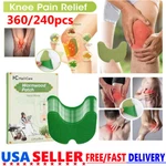 360PCS Knee Relief Patches Sticker Joint Pain Wormwood Ache Plaster Pad Health. Fixed Price $57.65.