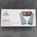 Heated Neck And Shoulder Massager - Serenity Home Deep Tissue Shiatsu New In Box. Fixed Price $17.60.