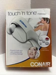 Conair Touch-n-tone Handheld Massager, 5 Attachments. Fixed Price $18.87.