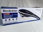 Brookstone Heated Multi-node Percussion Body Massager 4 Speed Lcd Deep Tissue. Fixed Price $17.09.