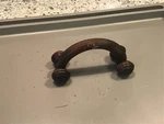 Vintage Classic Wooden Handheld Curved Back Shoulders Muscle Massager. Fixed Price $5.44.