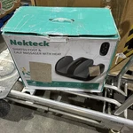 Nekteck Shiatsu Foot & Calf Massager W/ Heat Therapy - Open Box. Fixed Price $19.99.
