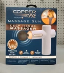 Copper Fit Percussion Massage Gun W/ 4 Attachments Cordless & Rechargeable White. Fixed Price $45.88.