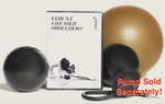 Yamuna Body Rolling Save Your Shoulders Dvd Kit W/ Black Balls And Gold. Fixed Price $95.00.