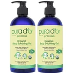 Pura D'or Baby Soothing Gel With Aloe & Oils Organic Skin Relief 2X 16 Oz New. Fixed Price $9.99.