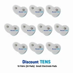 Discount Tens Small Snap On Electrode Pads, 10 Pairs (20 Pads). Fixed Price $13.95.