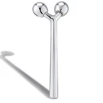 Tekson Faical Roller Massager, 3D Metal Face Count (pack Of 1), Zinc Alloy. Fixed Price $25.84.