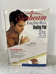 Sunbeam Heating Pad King Size. Fixed Price $25.00.