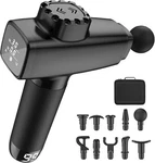 Oribox Gun Deep Tissue, Percussion Muscle Massager Handheld - Black. Fixed Price $29.99.