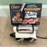 Vintage Oster 2 Intensity Swedish Style Massager Model 136-11 W/ Box Usa 1983. Fixed Price $25.00.