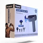 Trakk Portable Massage Gun With 5 Attachments And Cold Therapy. Fixed Price $24.99.