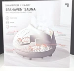 Sharper Image Spahaven Sauna Foot Massager With Heat And Steam Automatic Timers. Fixed Price $69.99.