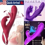 Rabbit Vibrator-clit-nipple-sucker-women-massager-toy-use Lubricant 2026. Fixed Price $18.89.