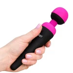 Palm Power Personal Wand Silicone Body Massager Fuschia Super Strong. Fixed Price $64.49.
