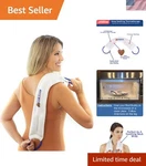 Eco-friendly Microwavable Neck Heating Pad Bed Buddy For Muscle Relaxation. Fixed Price $21.99.