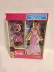 African American Barbie Magnetic Wooden Dress Up Set 2019 TA-30-724. Fixed Price $20.00.