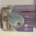 Homedics Foot Spa Massager Heating Bubble & Relax Pedicure BB-50 Nob. Fixed Price $29.95.