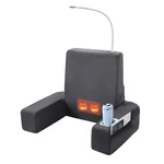 Carepeutic Back Rest Bed Lounger With Heated Shiatsu Massager KH265N. Fixed Price $149.95.