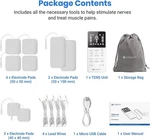 Etekcity Tens Unit ETU-134 Kit Muscle Stimulater And Pain Relieving Set. Fixed Price $45.00.