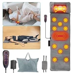 Full Body Electric Massage Mat W/heat Vibration Pad Cushion Back. Fixed Price $54.08.