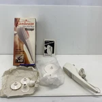 Sunbeam Infra Red Heat Massager 2 Speed Attachments Model 1856-9 Works. Fixed Price $30.00.