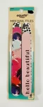 6 Pack Of Equate Beauty Mini Nail Files, Assorted. Fixed Price $9.49.
