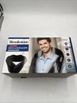 Brookstone Shiatsu Neck & Shoulder Massager BK5613MN-BLK 20 Heads Heated Black. Fixed Price $17.99.