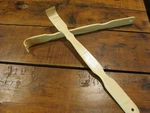 2 Long Handle Shoe Horns, Back Scratcher, Picker-upper For Seniors. Fixed Price $23.00.