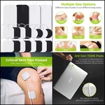 Auvon Tens Unit Replacement Pads Combo Set, 20 Pack (white).. Fixed Price $14.32.
