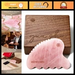 Natural Rose Quartz Gua Sha Tool - Facial Lifting, Puffiness Relief, Body Massag. Fixed Price $53.99.