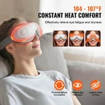 Vevor Heated Eye Massager 5 Modes Bluetooth Music Foldable 180 Care Device. Fixed Price $46.54.