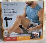Proform Percussion Massage Therapy Gun 2400 W Attachments And Travel Case. Fixed Price $50.00.