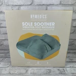 Homedics Sole Soother Ultra Plush Fabric Vibration Blue Foot Massager. Fixed Price $16.79.