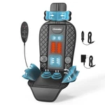 Heated Back Massager Pad With Vibration & Traction For Pain Relief Home Of. Fixed Price $249.99.