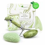 Jade Roller Set W/ Gua Sha & Konjac Facial Sponge Natural Skin Care Face. Fixed Price $14.95.