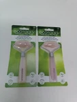 2X Ecotools #7597 Mini Rose Quartz Roller 4.5" Approx. Vegan, New! - Free Ship. Fixed Price $14.00.
