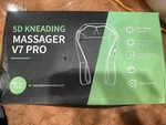 5D Kneading Massager V7 Ppo Heated Best Christmas Holiday Gifts Pain Relief. Fixed Price $12.00.