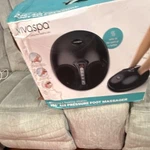 Vivaspa 360 Air Compression Shiatsu Kneading Heated Foot Massager Black. Fixed Price $69.99.