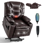 Vevor Power Lift Recliner Chair With Heat And Massage Triple-motor. Fixed Price $629.99.