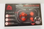 Heated Massage Pillow 3D Massaging Technology Wall Charger And Car Adapter Rbx. Fixed Price $25.00.
