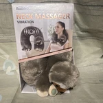 Health Touch Neck Massager Vibrating Cordless Gray Polyester Lightweight. Fixed Price $16.31.