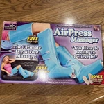 Airpress Massager Foot Leg Seen On Tv! Compressed - Upper& Lower. Fixed Price $19.95.