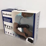 Brookstone Cordless & Rechargeable Percussion Massager 4 Heads. Fixed Price $28.95.
